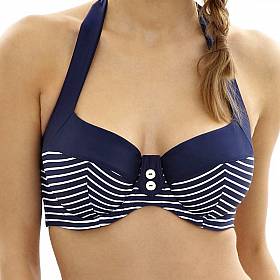 plavky dvoudílné nevyztužené E-G Panache - Britt Stripe