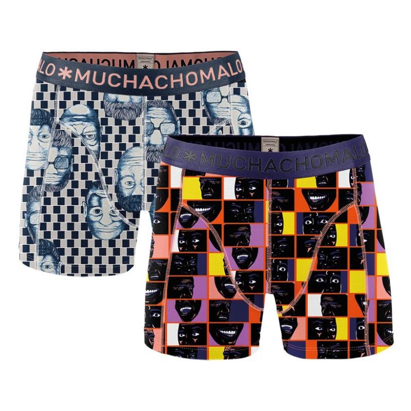 Men 2-Pack Boxer Shorts Las Vegas Japan - Muchachomalo*