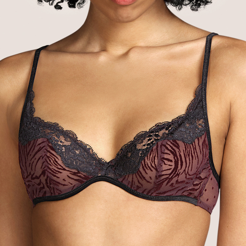 Andres Sarda JANIS make-up padded plunge bra