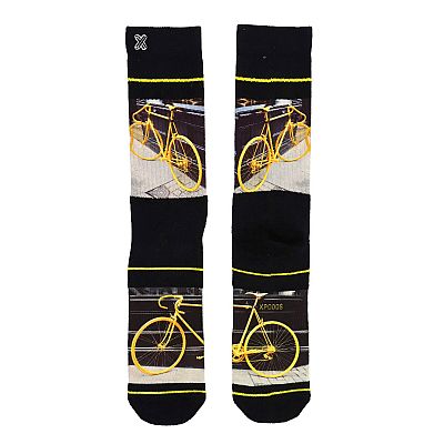 pánské ponožky Yellow bike
